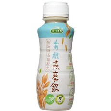 統一生機 有機燕麥飲-無加糖高纖配方 290ml，高纖促進腸道蠕動，健康無負擔，隨時補充能量, 290ml