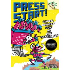 (英文圖書)Super Rabbit Boy vs. the Gigabot!: A Branches Book (Press Start! #16) 精裝版, Scholastic Inc., 英文