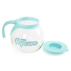 Core Kitchen 高級微波爆米花機 2.8L, 1個, 清除 + 藍綠色