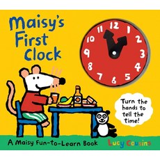 (英文圖書)Maisy's First Clock: A Maisy Fun-To-Learn Book (an Interactive Board Book with... Board Books, Candlewick Press (MA), 英文, 硬頁書