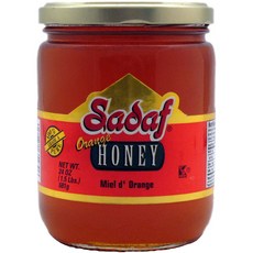 Sadaf 蜂蜜罐, Orange, 680g, 1罐