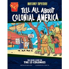 (英文圖書)History Tipsters Tell All about Colonial America: The Inside Scoop on the... Library Binding, Capstone Press, 英文, 圖書館裝訂
