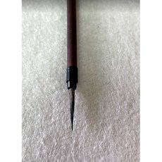 耕硯齋 兔毫紫尖勾線筆 - 工筆佛畫唐卡專用精細勾勒, A 小勾線