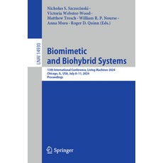 (英文圖書) Biomimetic and Biohybrid Systems: 13th International Conference Living Machine... 平裝版, Springer, 英語