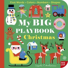 (英文圖書)My Big Playbook: Christmas Board Books, Nosy Crow, 英文, 硬頁書
