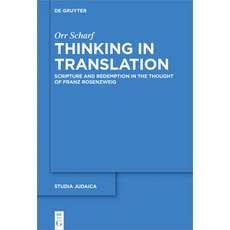 (英文圖書) Thinking in Translation 平裝版, de Gruyter, 英文