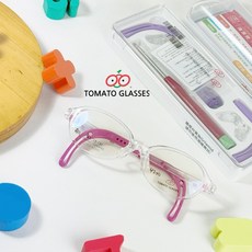 TOMATO小番茄 可調式兒童眼鏡 超輕韓國透粉雙色兒童光學框 KIDS A (43mm) 唯光眼鏡
