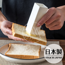 日本製 奶油塗抹器 輕鬆塗抹 早餐神器, 白色, 1個