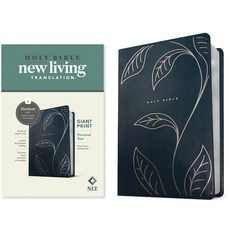(英文圖書) NLT Personal Size Giant Print Bible Filament Enabled (Leatherlike Nav... Imitation Leather, Tyndale House Publishers, 英文, 仿皮