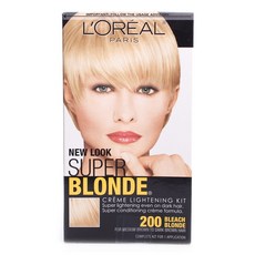 L'OREAL PARiS 巴黎萊雅 Super Blonde淺髮染髮霜, 1個, 中等棕色至深棕色