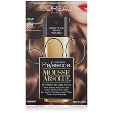 L'OREAL PARIS 巴黎萊雅 卓越的預科應用程序Solu自動riu可衡量的顏色90g, 1 個, 純中棕色