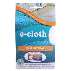 e-cloth 防塵替換式拖把布, 白色的