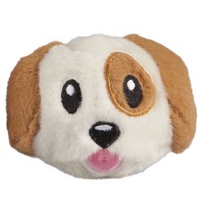 fabdog 造型絨毛寵物玩具 S號 7.6cm, 1個, 狗表情符號