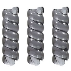 KUTSUWA Punyu螺旋筆握套 3個入, 1個, 深灰色