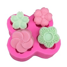 4連花形矽膠模, 詳見包裝