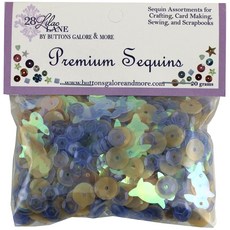 BuTTons GALORE&More 混合亮片裝飾品 20g, 1個, 兔子