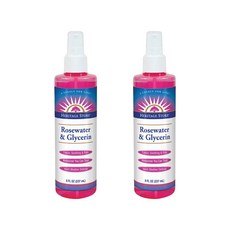 HERITAGE STORE 玫瑰水&甘油身體噴霧, 2瓶, 237ml