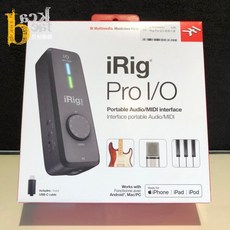 IK Multimedia iRig Pro I/O 通用型 行動錄音介面, 詳見包裝, Black