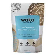 waka 哥倫比亞中焙即溶咖啡粉, 99g, 研磨咖啡粉