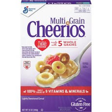 Cheerios 多穀物穀片, 1盒, 340g