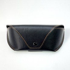 【貓頭鷹眼鏡館】JOVO厚皮革眼鏡腰盒 皮帶眼鏡盒 太陽眼鏡盒