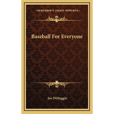 (英文圖書) Baseball For Everyone 精裝版, Kessinger Publishing, 英文