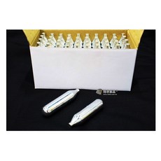 生存遊戲 12g CO2小鋼瓶 氣爆手榴彈 SG手榴彈 空瓶 APS音爆, 只有小鋼瓶一盒(50隻)