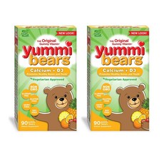 HERO NUTRITIONALS 鈣+維他命D3軟糖, 2瓶, 90顆