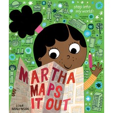 (英文圖書)Martha Maps It Out 精裝版, Kane/Miller Book Publishers, 英文