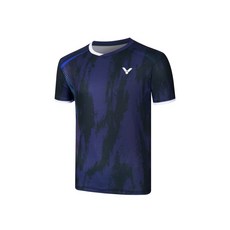VICTOR 勝利 針織運動T-Shirt (中性款) T-2504 - 羽球/網球運動上衣, 暗夜紫, 1個