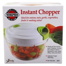 NORPRO 手拉式多功能絞碎機, 1個, 白+綠