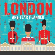 (英文圖書) London Any Year Planner 平裝版, Lulu.com, 英文