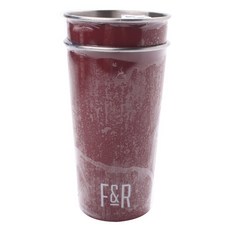 FOSTER & RYE 海報和黑麥開瓶器品脫杯啤酒杯, 勃艮第, 2件