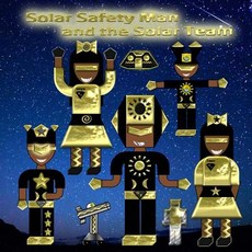(英文圖書)Solar Safety Man: and the Solar Safety Team 平裝版, Createspace Independent Pub..., 英文