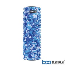 BOA藍海曙光 Mr. Roller 剛勁款滾筒組合 (滾筒+按摩球+手冊+收納背袋) 四件組, 冰河藍, 詳見包裝