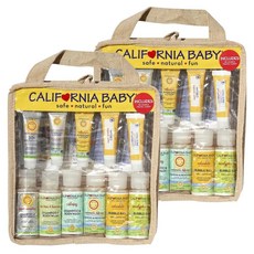 CALIFORNIA BABY 加州寶寶 生態旅行兒童沐浴露11件套, 2組