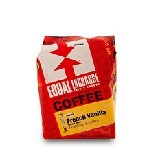 EQUAL EXCHANGE 法式香草中度烘焙咖啡, 340克, 研磨咖啡, 未研磨