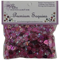 BuTTons GALORE&More 混合亮片裝飾品 20g, 1組, Bloom