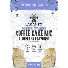 Lacanto 咖啡蛋糕粉 藍莓, 1個, 388g