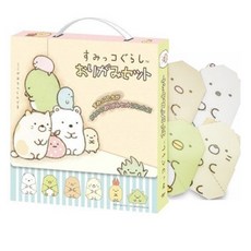 San-X 角落小夥伴角落生物立體摺紙，可愛角色摺紙玩具，親子手作益智遊戲, 詳見包裝, 1個