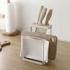 吉米家 廚房刀架與砧板置物架, 單色, 1個