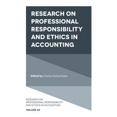 (英文圖書) Research on Professional Responsibility and Ethics in Accounting 精裝版, Emerald Publishing Limited, 英文