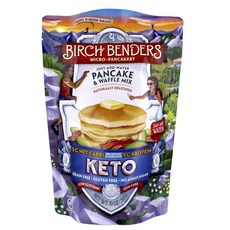 BIRCH BENDERS Micro Pancakes & Waffle Mix Keto 無麩質, 1個, 283克