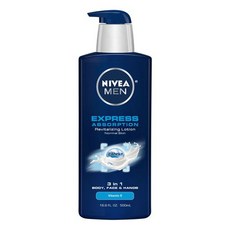 NIVEA 妮維雅 Express Absolute Revitalizing 男士乳液 中性肌膚, 1個, 500ml