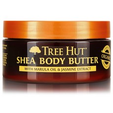 TREE HUT 樹上小屋 24小時保濕乳木果油, 馬魯拉和茉莉, 1入, 198克