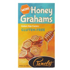 PAMELA'S PRODUCTS 無麩質迷你蜂蜜餅乾, 1盒, 198g