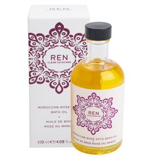 REN 摩洛哥玫瑰沐浴油, 1個, 110ml