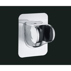 浴室蓮頭蓬花灑置物架支架掛座, 銀色