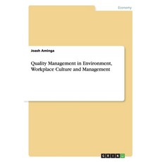 (英文圖書) Quality Management in Environment Workplace Culture and Management 平裝版, Grin Verlag, 英文