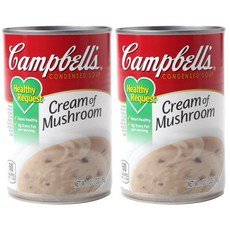 Campbell's 金寶 奶油蘑菇濃湯, 2罐, 298g